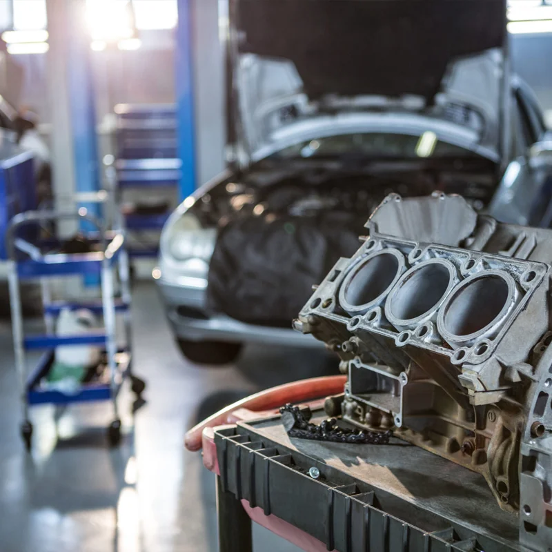 Composition of auto parts
